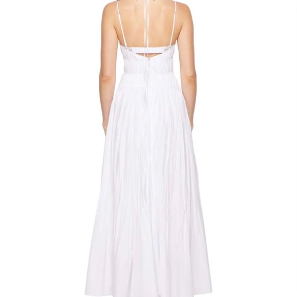 Indy Cotton Blend Plissé Maxi Dress - Picture 5 of 13